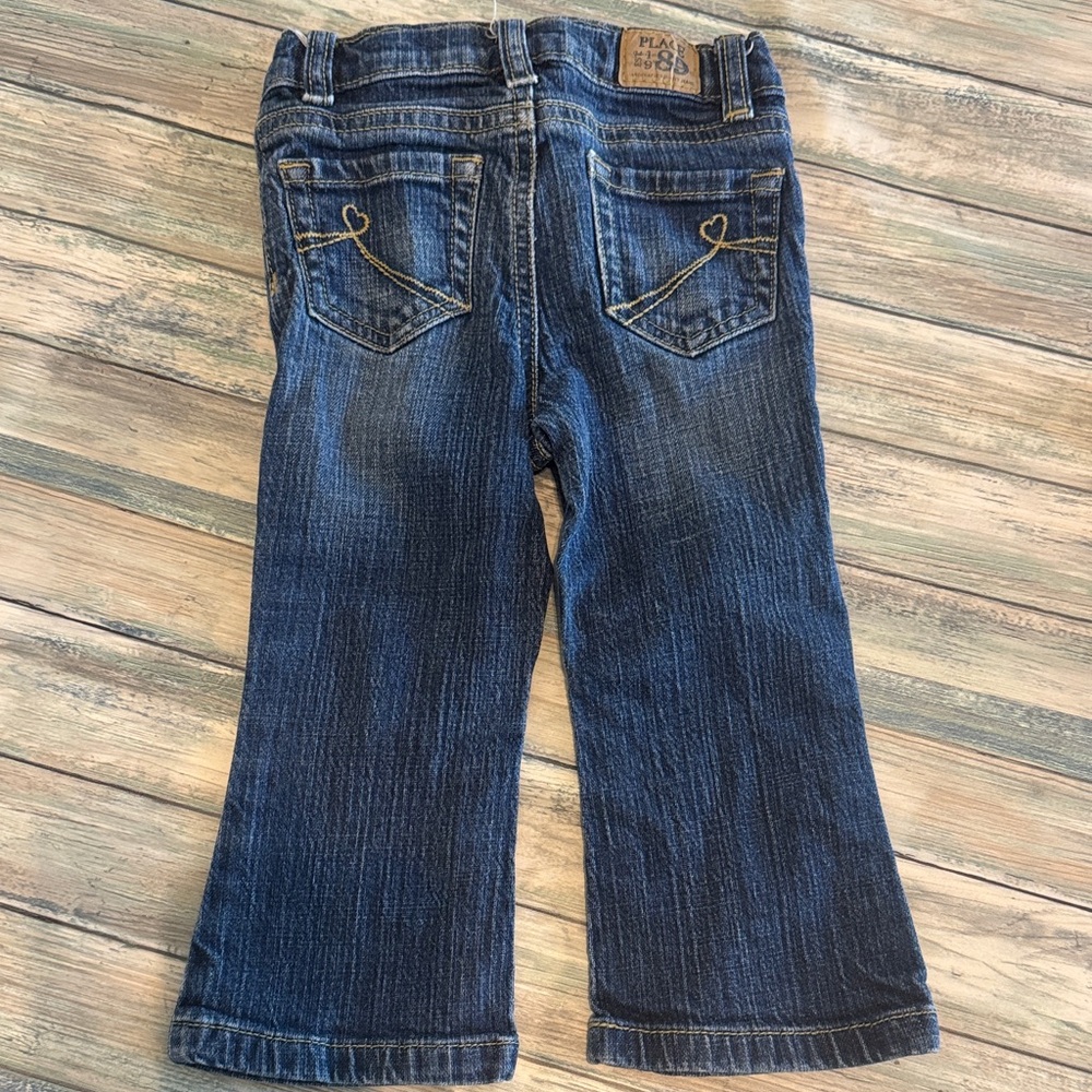 Toddler Girls Jeans - 4 pairs (Sz: 2T & 24 mos) - Picture 6 of 13